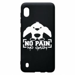 Чохол для Samsung A10 No pain no gain пінгвін - PrintSalon