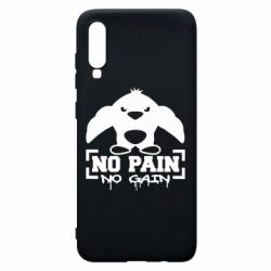 Чохол для Samsung A70 No pain no gain пінгвін - PrintSalon