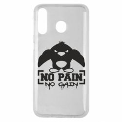 Чохол для Samsung M30 No pain no gain пінгвін - PrintSalon