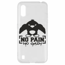 Чохол для Samsung A01 / M01 No pain no gain пінгвін - PrintSalon