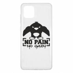 Чохол для Samsung Note 10 Lite No pain no gain пінгвін - PrintSalon