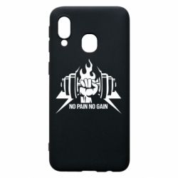 Чохол для Samsung A40 No pain no gain - PrintSalon