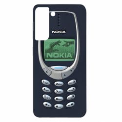 Чехол для Samsung S21 Nokia 3310 - PrintSalon