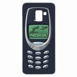 Чехол для Samsung A8+ 2018 Nokia 3310 - PrintSalon
