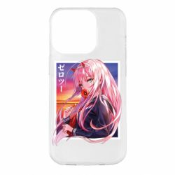 Чехол для iPhone 14 Pro Ноль Два - PrintSalon