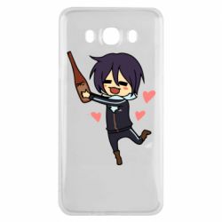 Чехол для Samsung J7 2016 Noragami and drink