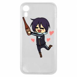 Чехол для iPhone XR Noragami and drink - PrintSalon