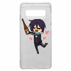 Чехол для Samsung S10+ Noragami and drink - PrintSalon