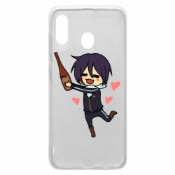 Чехол для Samsung A20 Noragami and drink
