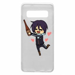 Чехол для Samsung S10 Noragami and drink - PrintSalon