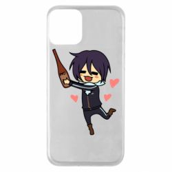 Чехол для iPhone 11 Noragami and drink - PrintSalon
