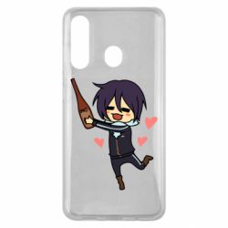 Чехол для Samsung M40 Noragami and drink - PrintSalon