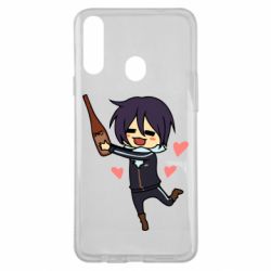 Чехол для Samsung A20s Noragami and drink - PrintSalon