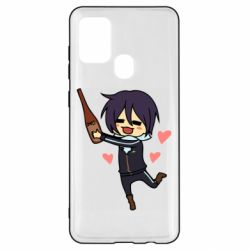 Чехол для Samsung A21s Noragami and drink - PrintSalon