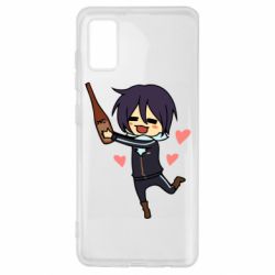 Чехол для Samsung A41 Noragami and drink - PrintSalon