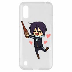 Чехол для Samsung A01/M01 Noragami and drink