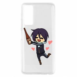 Чехол для Huawei P Smart 2021 Noragami and drink - PrintSalon