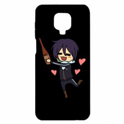 Чехол для Xiaomi Redmi Note 9S/9Pro/9Pro Max Noragami and drink - PrintSalon