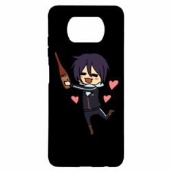 Чехол для Xiaomi Poco X3 Noragami and drink - PrintSalon