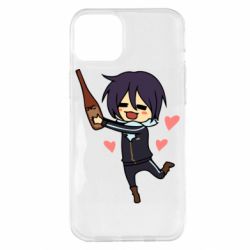 Чехол для iPhone 14 Plus Noragami and drink - PrintSalon