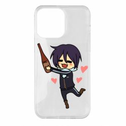 Чехол для iPhone 14 Pro Max Noragami and drink - PrintSalon