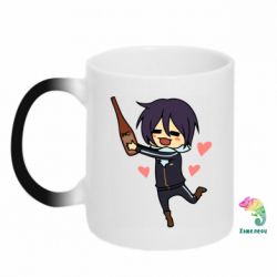 Чашка-хамелеон Noragami and drink - PrintSalon