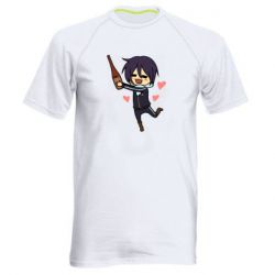 Мужская футболка для спорта Noragami and drink - PrintSalon