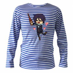 Тельняшка с длинным рукавом Noragami and drink - PrintSalon
