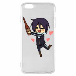 Чехол для iPhone 6 Plus/6S Plus Noragami and drink - PrintSalon
