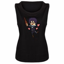 Женская майка Noragami and drink - PrintSalon