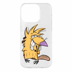 Чехол для iPhone 14 Pro Norbert from Angry Beavers - PrintSalon