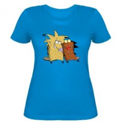 Женская футболка Норберт и Деггет - PrintSalon