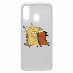 Чехол для Samsung A40 Норберт и Деггет - PrintSalon