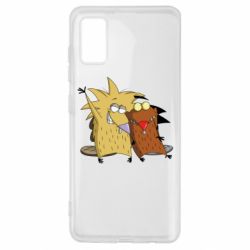 Чехол для Samsung A41 Норберт и Деггет-PrintSalon Чехол для Samsung A41 Норберт и Деггет