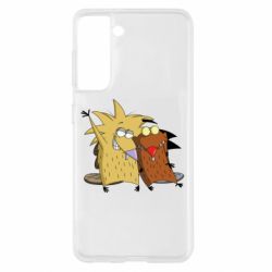 Чехол для Samsung S21 Норберт и Деггет-PrintSalon Чехол для Samsung S21 Норберт и Деггет