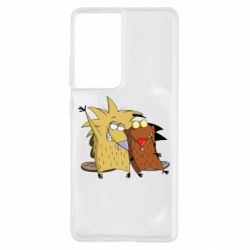 Чехол для Samsung S21 Ultra Норберт и Деггет - PrintSalon