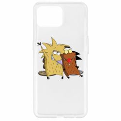 Чехол для Oppo Reno 4 Lite Норберт и Деггет - PrintSalon