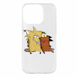 Чехол для iPhone 14 Pro Норберт и Деггет - PrintSalon