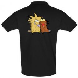 Мужское поло Норберт и Деггет - PrintSalon