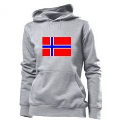Женское худи Норвегия - PrintSalon