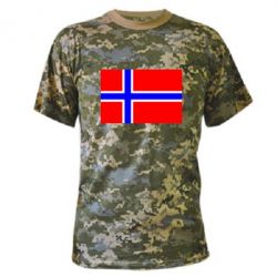 Камуфляжная футболка Норвегия - PrintSalon