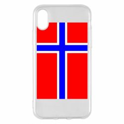 Чехол для iPhone X/Xs Норвегия - PrintSalon