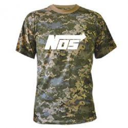 Камуфляжная футболка Nos - PrintSalon