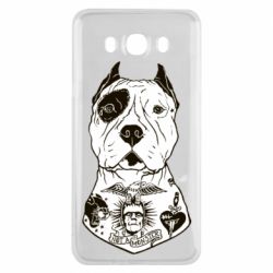 Чехол для Samsung J7 2016 Not a monster