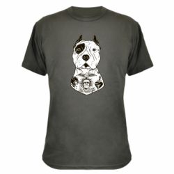 Камуфляжная футболка Not a monster - PrintSalon