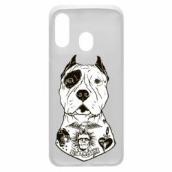 Чехол для Samsung A40 Not a monster - PrintSalon