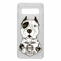 Чехол для Samsung S10 Not a monster - PrintSalon