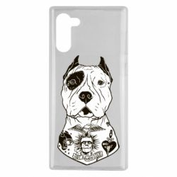 Чехол для Samsung Note 10 Not a monster - PrintSalon