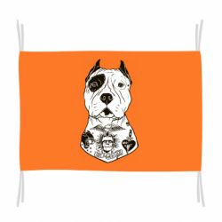 Флаг Not a monster - PrintSalon