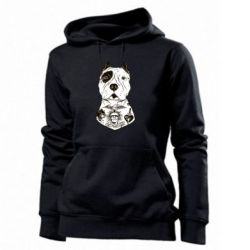 Женское худи Not a monster - PrintSalon